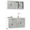 Image de vidaXL Ensemble d'armoires de cuisine 4 pcs Porto bois d'ingÃ©nierie