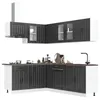 Image de vidaXL Ensemble d'armoires de cuisine 11 pcs Lucca bois d'ingÃ©nierie