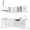 Image de vidaXL Ensemble d'armoires de cuisine 11 pcs Lucca bois d'ingÃ©nierie
