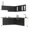 Image de vidaXL Ensemble d'armoires de cuisine 11 pcs Lucca bois d'ingÃ©nierie