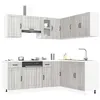 Image de vidaXL Ensemble d'armoires de cuisine 11 pcs Lucca bois d'ingÃ©nierie