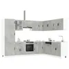 Image de vidaXL Ensemble d'armoires de cuisine 14 pcs Porto bois d'ingÃ©nierie