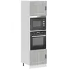 Image de vidaXL Armoires de four 2 pcs Porto sonoma gris bois d'ingÃ©nierie