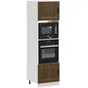 Image de vidaXL Vidaxl Armoires De Four 2 Pcs Porto Chêne Marron Bois D'ingénierie
