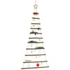 Image de vidaXL Arbre de noÃ«l suspendu et Ã©toile supÃ©rieure 74x150 cm