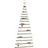 Image de vidaXL Arbre de noÃ«l suspendu et Ã©toile supÃ©rieure 100x210 cm