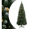 Image de vidaXL Sapin de NoÃ«l artificiel 300 LED 180 cm