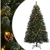 Image de vidaXL vidaXL Sapin de Noël artificiel 300 LED 180 cm