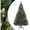 Image de vidaXL vidaXL Sapin de Noël artificiel 300 LED 240 cm