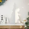 Image de vidaXL Arbre de Noël en bois pour décoration blanc 80 cm pin massif858169
