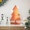 Image de vidaXL Arbre de Noël en bois pour décoration 60 cm bois de pin massif858182