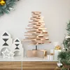 Image de vidaXL Arbre de NoÃ«l en bois pour dÃ©coration 60 cm bois massif de pin