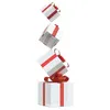 Image de vidaXL Boîte-cadeau de décoration de Noël 80 LED blanc chaud4019489