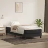 Image de vidaXL Sommier Ã  lattes de lit sans matelas noir 80x220 cm velours