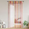 Image de Vidaxl Rideau En Fils 2 Pcs 140 X 250 Cm Multicolore