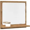 Image de Vidaxl Armoire À Miroir De Salle De Bain Chêne Artisanal 40x11x37 Cm