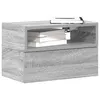 Image de vidaXL Table de chevet murale sonoma gris 45x26x28,5 cm858606