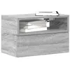 Image de vidaXL Tables de chevet murales 2 pcs sonoma gris 45x26x28,5 cm858607