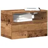 Image de vidaXL Tables de chevet murales 2 pcs vieux bois 45x26x28,5 cm858611