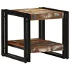 Image de Table basse vidaXL Multicolore 40x50x38 cm en bois massif rÃ©cupÃ©rÃ©