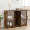 Image de vidaXL Buffet vieux bois 102x37x75,5 cm bois d'ingénierie3318724