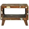 Image de Vidaxl Table Basse 50x50x35 Cm En Bois De RÃ©cupÃ©ration