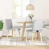 Image de vidaXL Chaises à manger lot de 2 gris nuage tissu4101183
