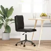 Image de vidaXL Chaise de salle à manger Noir Similicuir4101324