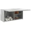 Image de vidaXL Armoire murale de bain gris bÃ©ton 60x25x30 cm bois d'ingÃ©nierie