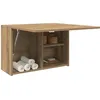 Image de vidaXL Vidaxl Armoire Murale De Bain Chêne Artisanal Bois D'ingénierie