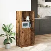 Image de vidaXL Vidaxl Armoire De Cuisine Vieux Bois 57x41,5x131,5 Cm Bois Ingénierie