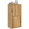 Image de vidaXL Armoire latérale ODDA 40x24x79 cm bois massif pin4103591