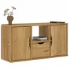 Image de vidaXL Meuble TV avec tiroir ODDA 79x24x40 cm bois massif pin4103605