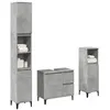 Image de vidaXL Ensemble de meubles de salle de bain 3 pcs gris béton3324946