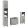 Image de vidaXL Ensemble de meubles de salle de bain 3 pcs gris béton3324953