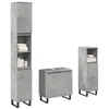 Image de vidaXL Ensemble de meubles de salle de bain 3 pcs gris bÃ©ton