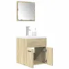 Image de vidaXL Ensemble de meubles de salle de bain 3 pcs chêne sonoma3324986