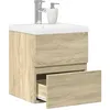 Image de vidaXL Ensemble de meubles de salle de bain 2 pcs chêne sonoma3325032