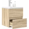 Image de vidaXL Ensemble de meubles de salle de bain 2 pcs chÃªne sonoma