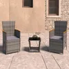 Image de vidaXL Meuble TV avec lumiÃ¨res LED sonoma gris 75x35,5x25 cm