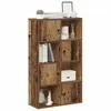 Image de vidaXL Bibliothèque vieux bois 60x24x101,5 cm bois d'ingénierie860398