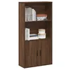 Image de vidaXL BibliothÃ¨que chÃªne marron 60x24x120 cm bois d'ingÃ©nierie