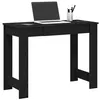 Image de vidaXL Bureau noir 100x45x75 cm bois d'ingénierie860428