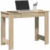 Image de Vidaxl Bureau Chêne Sonoma 100x45x75 Cm Bois D'ingénierie