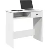 Image de vidaXL Bureau Blanc 80x40x75 cm Bois d'ingénierie860472