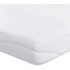 Image de vidaXL Matelas Blanc 140 x 190 cm Tissu 100% polyester