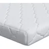 Image de vidaXL Matelas Blanc 200 x 180 cm Tissu 100% polyester