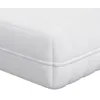 Image de vidaXL Matelas Blanc 60 x 120 cm Tissu 100% polyester