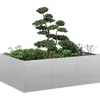 Image de Vidaxl JardiniÃ¨re 120x80x40 Cm Acier GalvanisÃ©