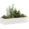Image de Vidaxl JardiniÃ¨re 200x80x40 Cm Acier Inoxydable